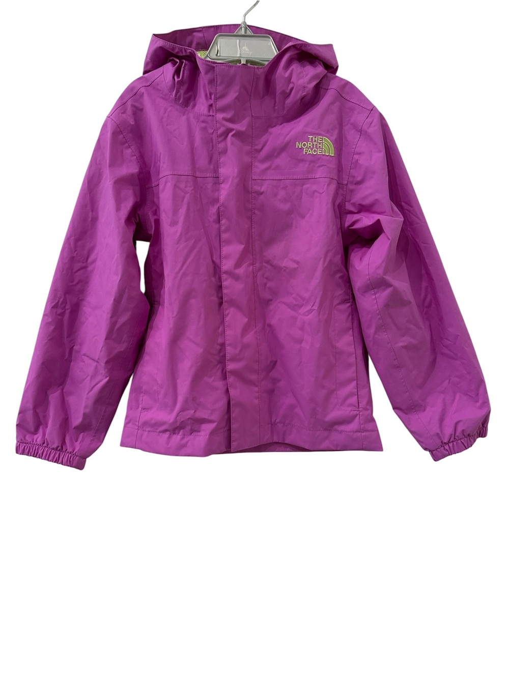 The North Face Hooded Rain Jacket Purple Girls XS 6